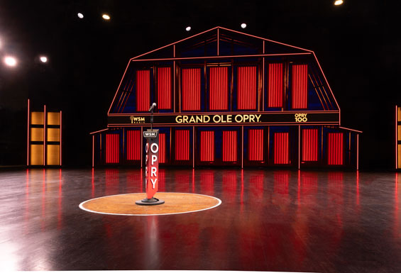 Grand Ole Opry Stage in Nashville Tennessee