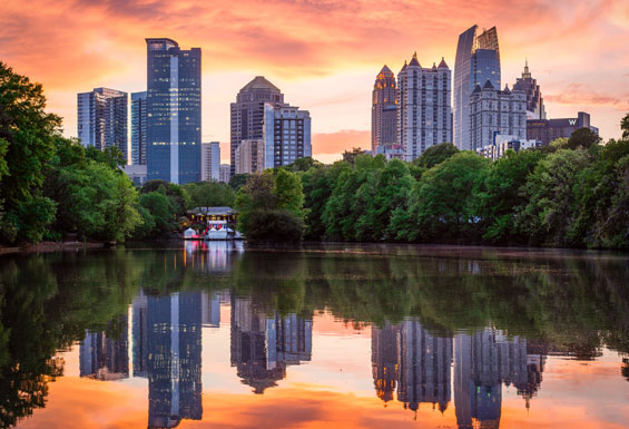 Atlanta Georgia Piedmont Park Midtown