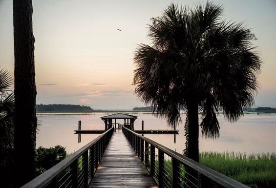 Dock at Palmetto Bluff Resort South Carolina - Hilton Head