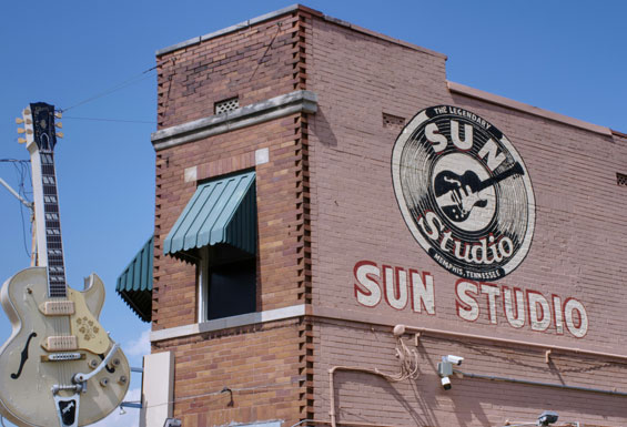 Sun Studios in Memphis Tennessee