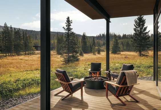 Big Sky - One&Only Moonlight Basin - Feuerstelle