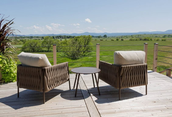 Spearfish - Shortgrass Resort - Terrasse