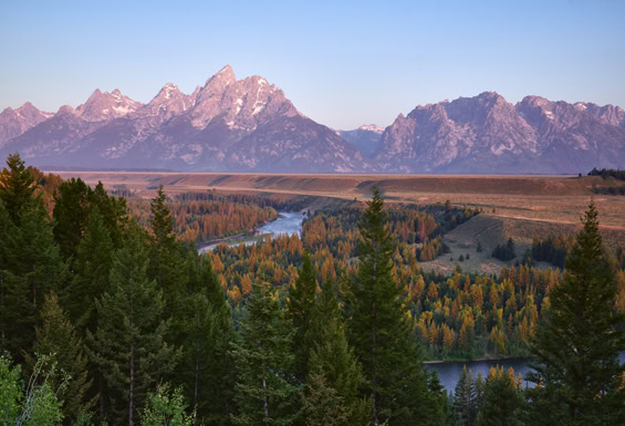 Grand Teton - Berglandschaft 2