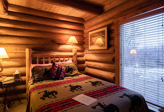 Vee-Bar-Guest-Ranch-Cabin-Interior
