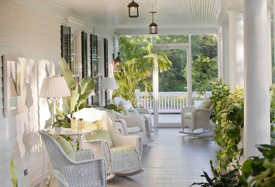 Washington - Mayflower Inn and Spa - Terrasse
