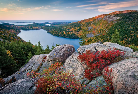 Acadia Nationalpark - Jordan Pond
