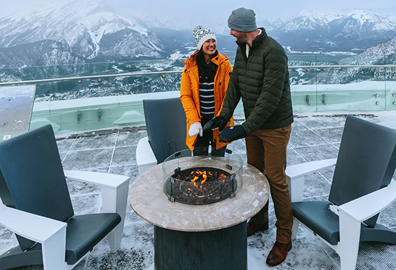 Banff-Gondola-Feuerschale