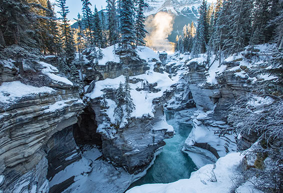 Jasper-Athabasca-Falls